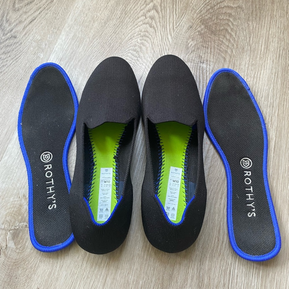 Rothy’s “The Loafer” Size 10 Black - Picture 5 of 7
